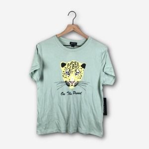 Wildfox "On the Prowl" Graphic Tee (M)